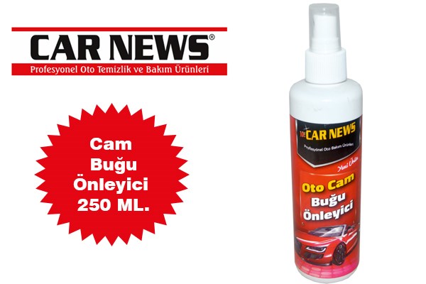 Car News Cam Buğu Önleyici 250 ML